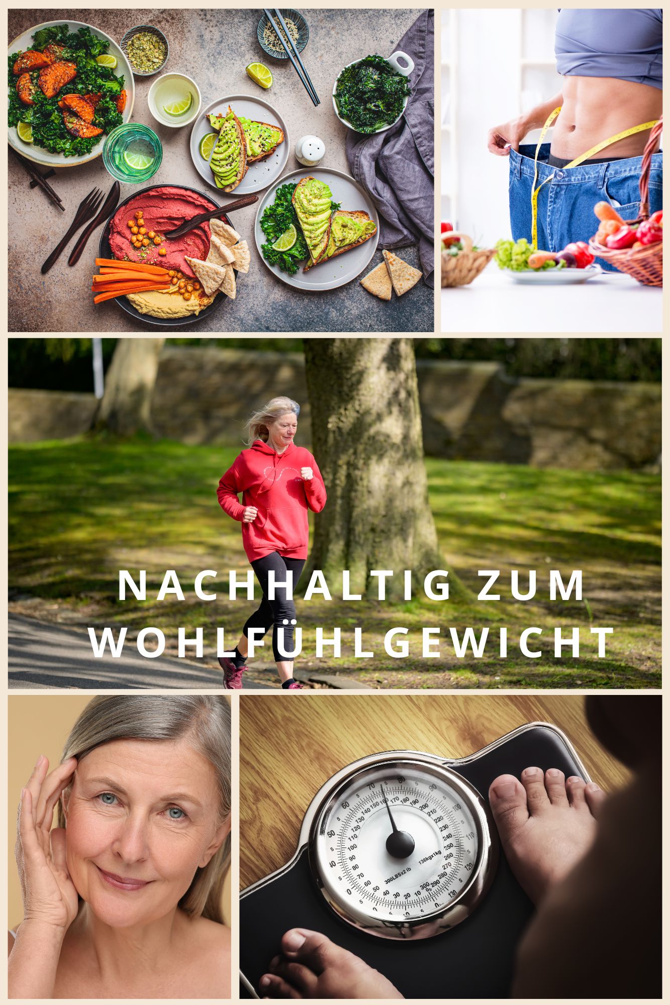 Beratungspaket "Nachhaltig zum Wohlfühlgewicht"