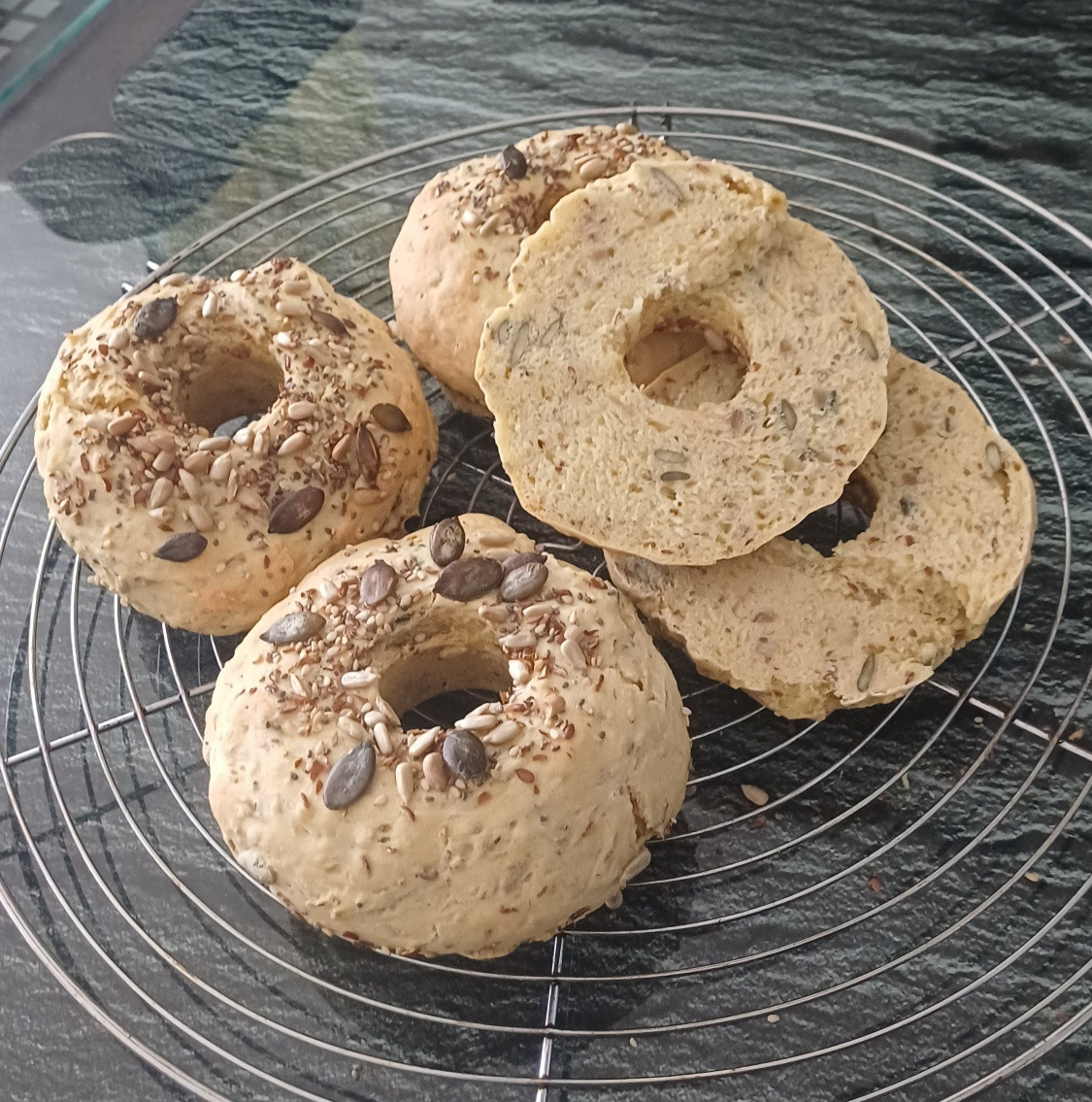 Kichererbsen-Bagels – cokogreen